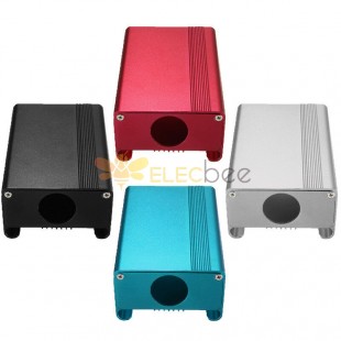 1Pc 4 Colors Aluminum Alloy Protective Case With Cooling Fan For For Raspberry Pi 2 Model B/B+ Blue