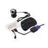 Mini tastiera wireless 2.4G con fotocamera USB 0307 Kit VGA Raspberry Pi 3/3b+/3b