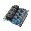 25Pcs 4 Channel 5A 250V AC/30V DC Compatible 40Pin Relay Board For Raspberry Pi A+/B+/2B/3B