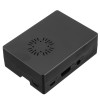 3 Sätze schwarzes ABS-Gehäusegehäuse mit Mini-Lüfter und Kühlkörper-Kit für Raspberry Pi 3B