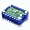 Custodia protettiva 3 in 1 in ABS blu + ventola di raffreddamento + kit dissipatore di calore per Raspberry Pi 3B+ / 3B / 2B