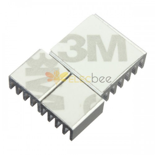 30pcs/set Aluminum Heatsink Cooler Adhesive for Cooling Power Raspberry Board 
