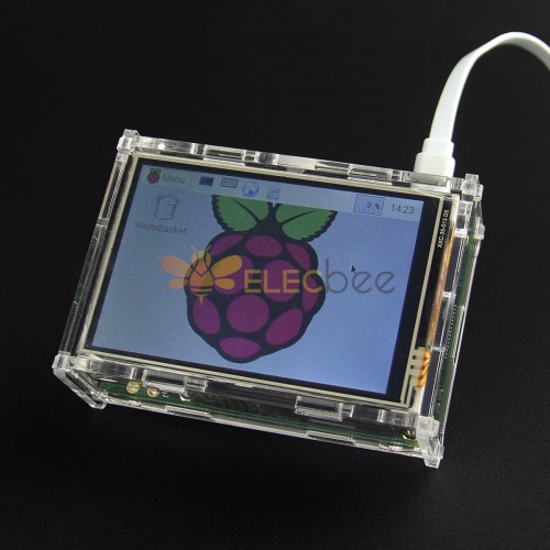 Boîtier pour écran tactile LCD Raspberry Pi 2 B, Raspberry Pi 3 B, Raspberry  Pi B +