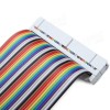 3 Stück GPIO 40P Regenbogen-Flachbandkabel für Raspberry Pi 2 Modell B&B+