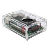 3pcs DIY Slim Low Noise Active Cooling Mini-Lüfter für Raspberry Pi 3 Modell B / 2B / B+
