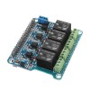 4 Channel 5A 250V AC/30V DC Compatible 40Pin Relay Board For Raspberry Pi A+/B+/2B/3B
