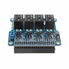 4 Kanal 5A 250V AC/30V DC Kompatibel 40Pin Relaisplatine für Raspberry Pi A+/B+/2B/3B