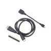 Extensão de cabeçalho GPIO de 40 pinos + cabo OTG + kit de conector conjunto HDMI para Raspberry Pi
