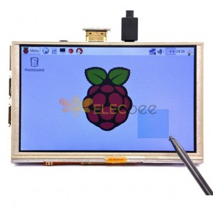 Touch Screen LCD TFT da 5 pollici 800 x 480 HD per Raspberry PI 3 Modello B/2 Modello B/B+/A+/B
