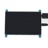 Pantalla LCD capacitiva táctil HDMI de 5 pulgadas 800x480 con menú OSD para Raspberry Pi 3 B + / BB negro