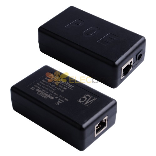 52Pi Gigabit Aktif PoE Ayırıcı USB TYPE-C 48V - 5V PoE Anahtarı Ahududu Pi  için Ethernet