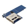Adaptador de cartão micro SD duplo de 5 peças para Raspberry Pi