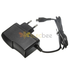 5 件 5V 2A 欧盟电源微型 USB 交流适配器充电器适用于树莓派