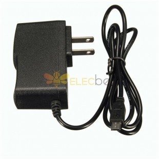 5V 2A 美国插头微型插孔充电器适配器电缆电源适用于树莓派 B+ B