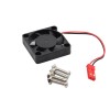 Mini ventilador de enfriamiento activo de bajo ruido delgado DIY de 5 piezas para Raspberry Pi 3 Modelo B / 2B / B +