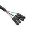 5 件 USB 轉 UART TTL 延長電纜模塊 4 針 4P 串行適配器下載電纜模塊，適用於樹莓派 3 代