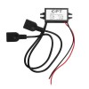 Raspberry Pi / Cep Telefonu / Navigatör için 6-40V - 5V / 3A DC Erkek Çift USB Güç Dönüştürücü