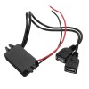 6-40V To 5V/3A DC Male Double USB Power Converter For Raspberry Pi/Mobile Phone/Navigator