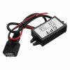 6-40V a USB 5V/3A DC convertidor macho CPT coche para Raspberry Pi/teléfono móvil/navegador/grabador de conducción