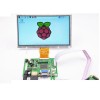 Kit de bricolage d\'écran d\'affichage à cristaux liquides de 7 pouces LED HD 800x480 pour Raspberry Pi