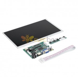 7 英寸 TFT LCD 屏幕，带 HDMI 端口，支持 VGA+2AV+ACC 1920x1080 分辨率，适用于树莓派