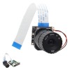 Placa de módulo de cámara NoIR de 5MP con visión nocturna de longitud Focal de 8mm con IR-CUT para Raspberry Pi