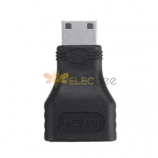 8pcs Mini HDMI to HDMI Adapter Small to Large for Raspberry Pi