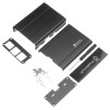 90*66*28mm Aluminum Alloy Raspberry Pi Case for Raspberry Pi 3 Model B 2 Model B & RPB+