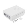 Caja de carcasa de carcasa de ABS para Raspberry Pi 3 Modelo B + (Plus) white