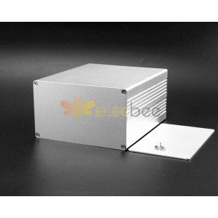 Aleación de aluminio negro/blanco 127x75x150mm funda protectora carcasa de aluminio para proyectos Raspberry Pi