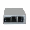 Caja de caja de metal de aleación de aluminio para Raspberry Pi B + / B / Pi 2 / Pi 3 No necesita ventilador disipador de calor