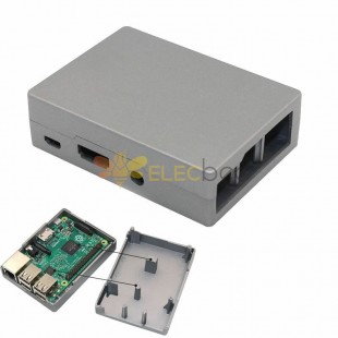 Aluminum Alloy Enclosure Metal Case Box For Raspberry Pi B+/B/Pi 2/Pi 3 No Need HeatSink Fan