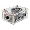 Arcylic Case + Cooling Fan + Heat Sink Kit for Orange Pi One