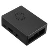 黑色 ABS 外壳外壳盒，带迷你冷却风扇和散热器套件，适用于 Raspberry Pi 3B