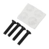 黑色/銀色 ZV1 CNC 鋁合金保護殼外殼盒帶螺絲刀適用於樹莓派零 Black