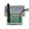 Black/Transparent Duplex MMDVM Hotspot Support P25 DMR YSF + Raspberry Pi-Zero + 2pcs Antenna + 3.2 Pantalla LCD + Exclouse Case