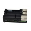 CNC V3 Alüminyum Alaşımlı Zırh Koruyucu Kılıf + Raspberry Pi 3 Model B / 3B+(Plus) için Çift Soğutma Fanı Kiti