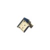 10 Stück HDMI Adapter HDMI Stecker auf Micro HDMI Stecker Adapter Konverter Hochgeschwindigkeitsstecker für Raspberry Pi 4B