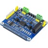 Catda 2-Channel Isolated RS485 Expansion HAT Board SC16IS752+SP3485 Solution for Raspberry Pi 4B/3B+/3B/3A+/Zero