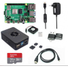 Catda 8 GB RAM Raspberry Pi 4B + schwarze Abdeckbox + Netzteil + 32/64 GB Speicherkarte + Micro HDMI DIY Kit UK Plug 32G