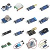 C0987 16 Sensor Modules Kit for Raspberry Pi Human Sensor Smoke Sensor Raindrop Sensor Module