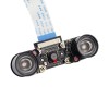 C1130 Night Vision Camera Module HD Video OV5647 Sensor Webcam Kit with Embedded IR-Cut for Raspberry Pi 4B