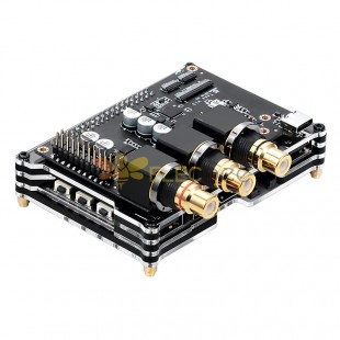 C1897 Khadas Tone Board Hi-Res Audio Development Board Hifi ES9038Q2M USB DAC para Raspberry Pi