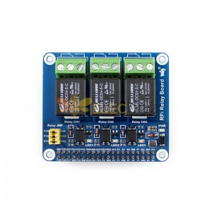Interface GPIO de relais de carte d'extension de relais à 3 voies C2367 pour Raspberry Pi