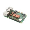 C2231 4-teiliges Reinkupfer-Kühlkörper-Kit speziell für Raspberry Pi 4B