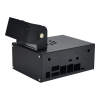 La caja de cubierta de metal negro C2663 se adapta a Jetson Nano compatible con A02 B01 Compatible con módulo de cámara dual Raspberry Pi A Style