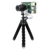 C2702 Custodia protettiva trasparente + supporto per staffa Modulo fotocamera IMX477R per Raspberry Pi