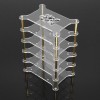 Clear Acrylic 5 Layer Cluster Case Shelf Stack For Raspberry Pi 4/3/2 B and B+