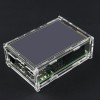 Caja de acrílico transparente DIY para pantalla TFT de 3,5 pulgadas Raspberry Pi B+