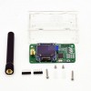 Dubleks MMDVM Hotspot Desteği P25 DMR YSF Modülü + Anten + OLED + Raspberry Pi için Excluse Case Transparent